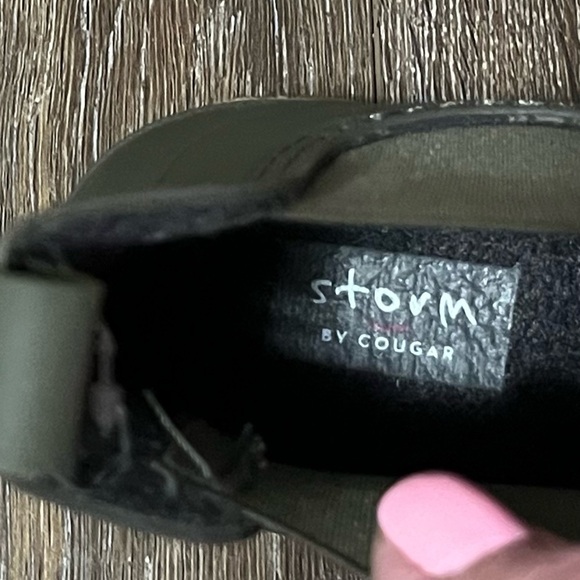 Storm By Cougar Women's -10° Celsius Rain Boots, Dark Olive - Picture 9 of 11